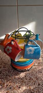 Villa d'Este Espressokopjes en Schoteltjes - ZGAN, Ophalen of Verzenden, Zo goed als nieuw, Aardewerk, Kop(pen) en/of Schotel(s)