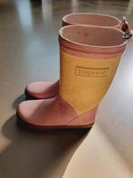 Bisgaard  regenlaarzen geel/roze maat 31 natuurrubber, Gebruikt, Meisje, Ophalen of Verzenden, Laarzen