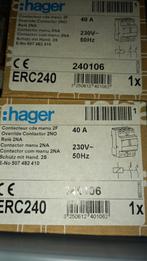 Hager magneetschakelaar, relais, hulpcontact, pulsrelais e.d, Overige typen, Ophalen of Verzenden, Zo goed als nieuw, Hagar