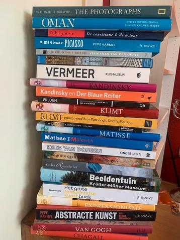 Kunstboeken Collectie: Van Gogh, Picasso, Vermeer... beschikbaar voor biedingen