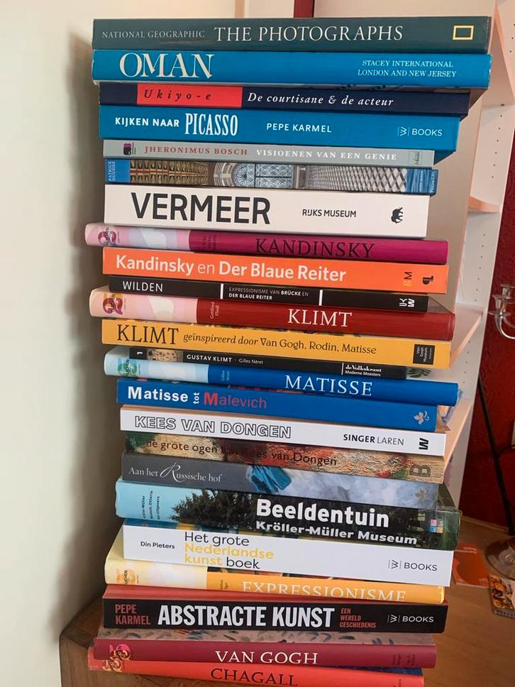Kunstboeken Collectie: Van Gogh, Picasso, Vermeer..., Boeken, Kunst en Cultuur | Fotografie en Design, Zo goed als nieuw, Overige onderwerpen