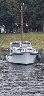 Mooie kruiser met Peugeot Indenor dieselmotor, Gebruikt, Staal, Binnenboordmotor, Diesel