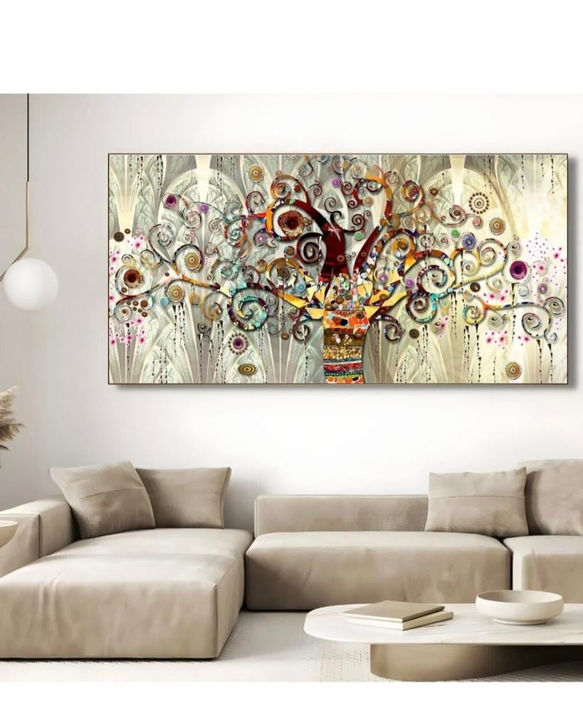 Canvas - Tree of Life, Klimt (NEW), Antiek en Kunst, Ophalen