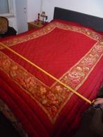 Franse dik gewatteerde sprei., Ophalen, Gebruikt, Tweepersoons, Deken of Dekbed