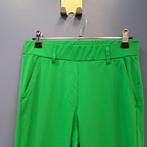 Flared broek Nicolette Kluijver mt S Groen met lef nr 49511, ., Nicolette Kluijver, Zo goed als nieuw, Maat 36 (S)