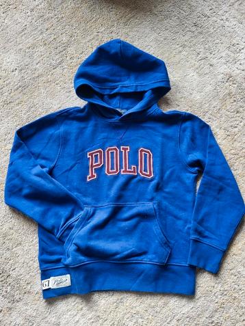 Ralph Lauren Hoodie Maat M (10-12) Kobalt Blauw beschikbaar voor biedingen