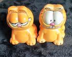 Vintage Garfield Peper- en Zoutstel - 1981, Ophalen of Verzenden, Gebruikt, Kunststof, Los bestek