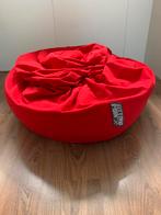 Twee zitzakken van sittingpoint, Ophalen, Zo goed als nieuw, Rood, Zitzak