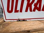 Oud Ultrabutane emaille Reclamebord 1952, Reclamebord, Gebruikt, ., Ophalen of Verzenden