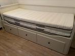 IKEA bed nieuw uitschuifbaar, Huis en Inrichting, Slaapkamer | Bedden, 90 cm, 210 cm, Wit, Zo goed als nieuw