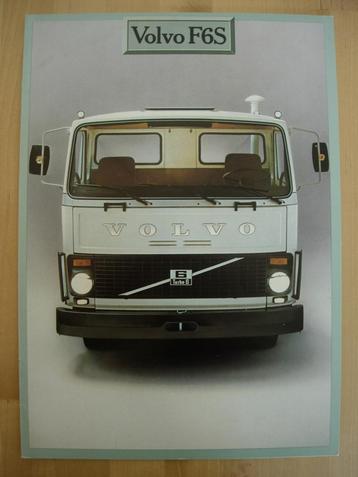 Volvo F6 S Brochure 1979 - F6S - NL beschikbaar voor biedingen