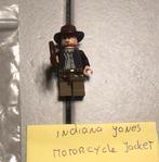 Lego minifiguur indiana jones in motorcycle jacket, Kinderen en Baby's, Ophalen, Zo goed als nieuw, Lego