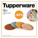 Tupperware 4 Borden, Nieuw, Overige typen, Ophalen of Verzenden