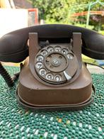 Oude koperen telefoon, Telecommunicatie, Vaste telefoons | Niet Draadloos, Ophalen, Met draaischijf