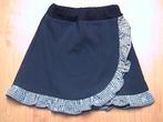 KNippie / Bizzkids donkerblauw + wit geruite rok ZGAN bloem, Meisje, KNIPPIE, Ophalen of Verzenden, Zo goed als nieuw