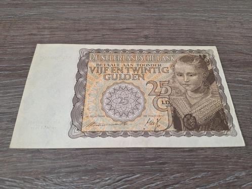 Heel mooi biljet 25 gulden 1940, Prinsesje 1, Postzegels en Munten, Bankbiljetten | Nederland, 25 gulden, Ophalen of Verzenden