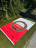 Mooie NIEUWE Grote Rood Witte Feyenoord Logo Vlag, Ophalen of Verzenden, Nieuw, Feyenoord