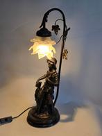 Lamp Auguste Mureaux stijl, Huis en Inrichting, Ophalen of Verzenden, Zo goed als nieuw, Minder dan 50 cm