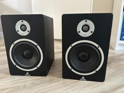Devine MR-6A speakers, Audio, Tv en Foto, Luidsprekers, Gebruikt, Front, Rear of Stereo speakers, 120 watt of meer, Overige merken