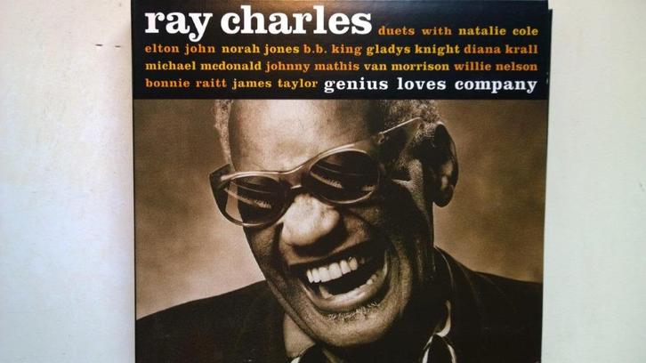 Ray Charles - Genius Loves Company, Cd's en Dvd's, Cd's | R&B en Soul, Zo goed als nieuw, Soul of Nu Soul, 1960 tot 1980, Ophalen of Verzenden