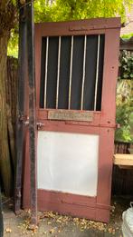 Stal deur schuur deur twee stuks, Doe-het-zelf en Verbouw, Deuren en Horren, Ophalen, Gebruikt, 80 tot 100 cm, Buitendeur