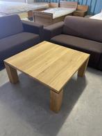 Salontafel blank mat eiken, Ophalen, 50 tot 100 cm, Eikenhout, 50 tot 100 cm