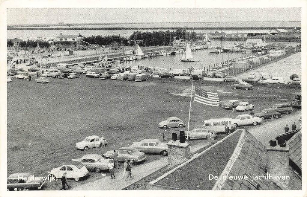 Harderwijk, De nieuwe jachthaven, Ophalen of Verzenden, 1960 tot 1980, Gelopen, Gelderland