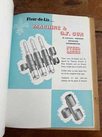 WO2 Engels Geheime catalogus Munitie enfield vickers garand beschikbaar voor biedingen