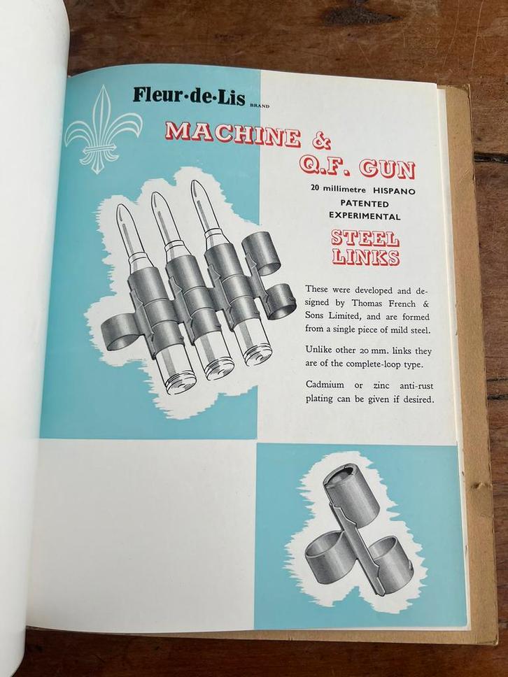 WO2 Engels Geheime catalogus Munitie enfield vickers garand, Verzamelen, Militaria | Tweede Wereldoorlog, Boek of Tijdschrift