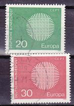 Europa CEPT Duitsland 1970 MiNr. 620-621 gestempeld, Postzegels en Munten, Postzegels | Europa | Duitsland, BRD, Verzenden, Gestempeld