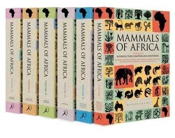 JONATHAN KINGDON MAMMALS OF AFRICA COMPLEET beschikbaar voor biedingen