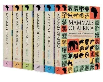 JONATHAN KINGDON MAMMALS OF AFRICA COMPLEET, Boeken, Dieren en Huisdieren, Zo goed als nieuw, Katten, Ophalen of Verzenden