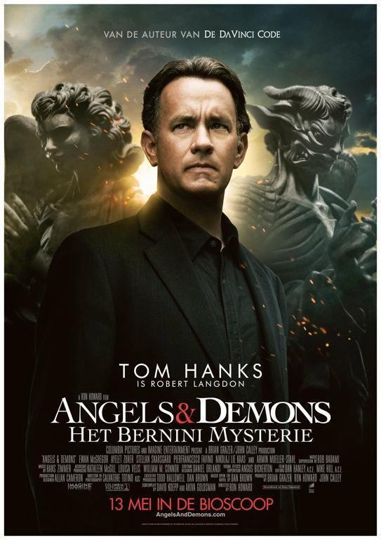 ANGELS  &  DEMONS - Het  Bernini  Mysterie -     filmposter., Verzamelen, Posters, Nieuw, Film en Tv, A1 t/m A3, Verzenden
