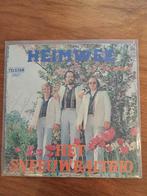 Het sneeuwbaltrio Heimwee vinyl single, Ophalen of Verzenden, Gebruikt, Overige formaten, Levenslied of Smartlap