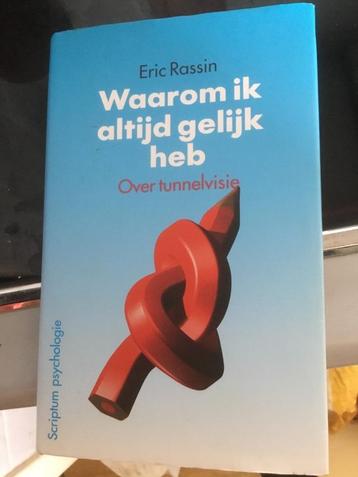 Waarom ik altijd gelijk heb van Eric Rassin beschikbaar voor biedingen