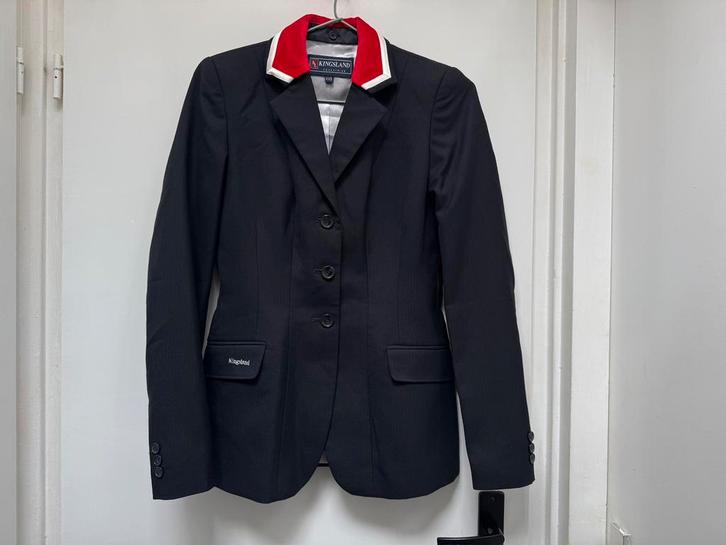 Kingsland wedstrijdjas zwart XXS/XS, Dieren en Toebehoren, Paardrijkleding, Zo goed als nieuw, Dames, Kinderen, Bovenkleding, Dressuur