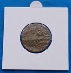 Deventer - 500 jaar Deventer Oeververbinding 1482-1982, Postzegels en Munten, Penningen en Medailles, Verzenden, Brons, Nederland