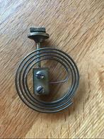 Kleine bronzen gong voor een glaspendule, Ophalen of Verzenden