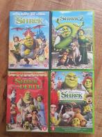 Shrek deel 1 t/m 4 op dvd, Cd's en Dvd's, VHS | Kinderen en Jeugd, Vanaf 6 jaar, Ophalen, Zo goed als nieuw, Tekenfilms en Animatie