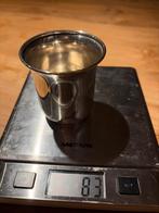 Antieke verzilverde kinder drinkbeker, Ophalen of Verzenden, Zilver