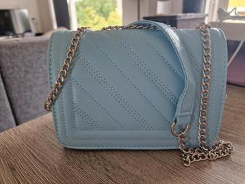 Blauwe Handtas met Ketting - Nieuw beschikbaar voor biedingen