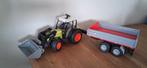 Bruder Tractor met Kar - Speelgoed Tractor, Ophalen of Verzenden, Gebruikt