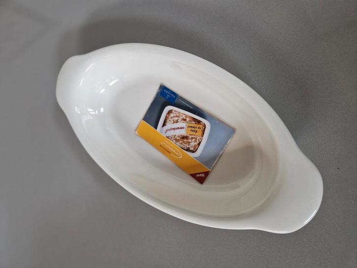 Ovale ovenschaal 20 x 39 cm Villeroy en Boch Ceramicplus, Huis en Inrichting, Keuken | Servies, Nieuw, Schaal of Schalen, Overige stijlen