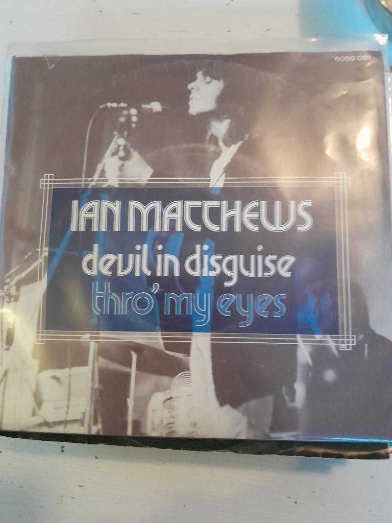 Ian matthews 7inch devil in disguise, Ophalen of Verzenden, Zo goed als nieuw, Pop