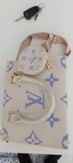 Luxe Handtas met Coin Purse - Nieuwstaat, Ophalen of Verzenden, Nieuw, Beige, Handtas
