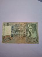 10 gulden Herderin uit 1941 in ZF+, Ophalen of Verzenden, 10 gulden, Los biljet