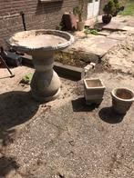 Bloembak portugees graniet, Tuin en Terras, Tuinvazen, Ophalen of Verzenden, Zo goed als nieuw