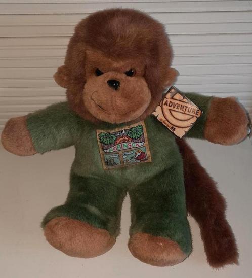 Vintage Robinson Aap knuffel by Bon Ton ca. 28cm NIEUWstaat, Kinderen en Baby's, Speelgoed | Knuffels en Pluche, Zo goed als nieuw