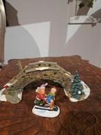 Lemax brug met poppetjes erbij, Diversen, Kerst, Ophalen of Verzenden