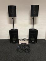 Behringer KM1700 versterker met speakerset, Ophalen, Gebruikt, 500 tot 1000 watt, P.A.